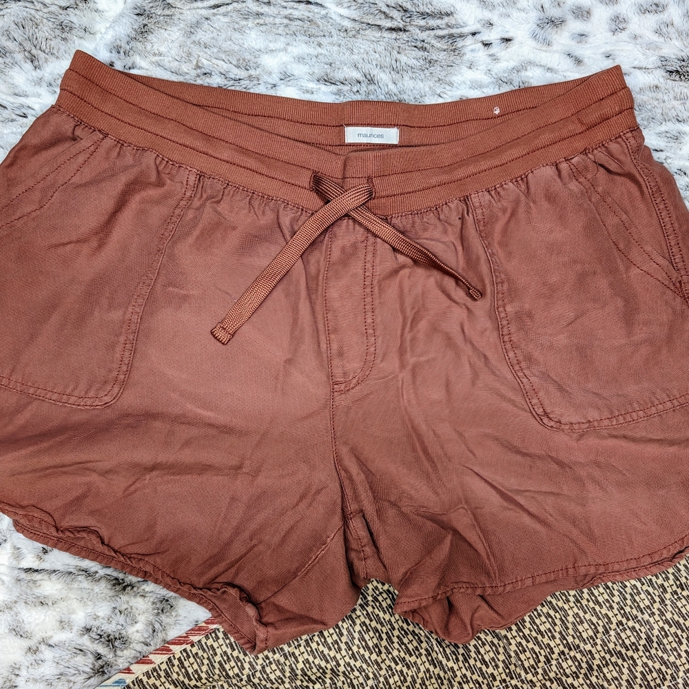 🪶Maurices Drawstring Pull On Elastic Waist Shorts🪶